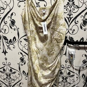 Garage Paisley Gold and Cream Blouse